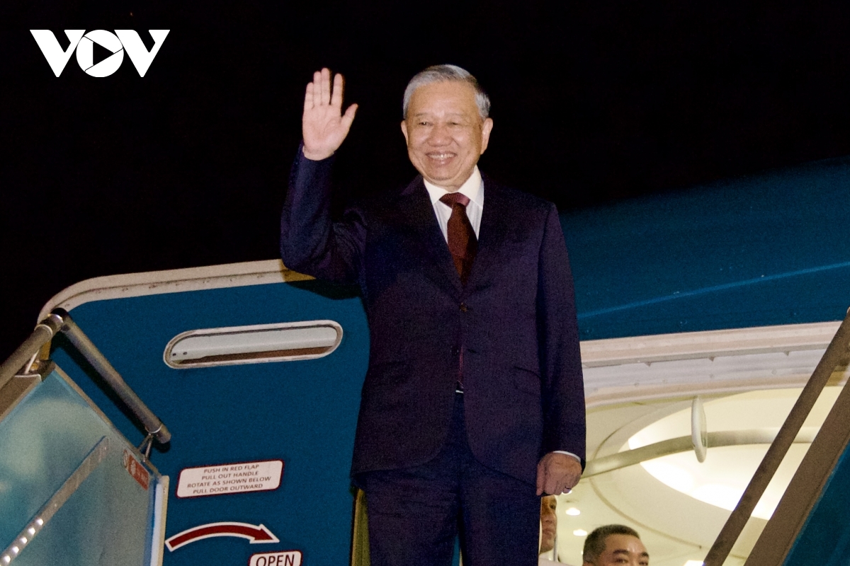 Tổng Bí thư Tô Lâm lên đường thăm cấp Nhà nước tới CHDCND Triều Tiên